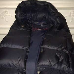 POLO Ralph Lauren girl’s knee length puffed coat.